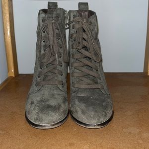 Candie's chunky heel boots